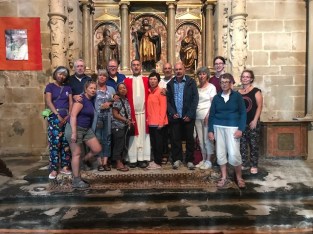 Pilgrim Blessing at Belorado